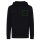 Iqoniq Rila Lightweight Hoodie aus recycelter Baumwolle Farbe: schwarz