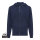 Iqoniq Abisko Zip-Kapuzenpullover aus recycelter Baumwolle Farbe: navy blau