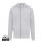 Iqoniq Abisko Zip-Kapuzenpullover aus recycelter Baumwolle Farbe: heather grey