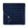 VINGA Branson Decke aus GRS recyceltem PET Farbe: navy blau