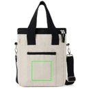 VINGA Volonne AWARE™ Kühltasche aus recyceltem Canvas Farbe: off white, schwarz