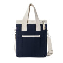 VINGA Volonne AWARE™ Kühltasche aus recyceltem Canvas Farbe: navy blau, off white