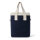 VINGA Volonne AWARE™ Kühltasche aus recyceltem Canvas Farbe: navy blau, off white