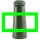 VINGA Erie 450ml Vakuumflasche aus RCS recyceltem Stahl Farbe: grün