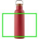 VINGA Ciro RCS recycelte Vakuumflasche 800ml Farbe: rot