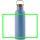 VINGA Ciro RCS recycelte Vakuumflasche 800ml Farbe: blau