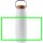 VINGA Ciro RCS recycelte Vakuumflasche 300ml Farbe: weiß