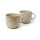 VINGA Nuvem Becher, 2er Set Farbe: beige