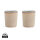 Nomimono Becher, 2er-Set Farbe: beige