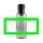 VINGA Balti 600ml Flasche aus RCS recyceltem PET Farbe: schwarz