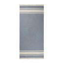 VINGA Tolo Hamam-Frottierhandtuch Farbe: navy blau, weiß