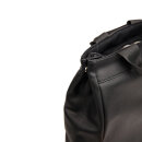 VINGA Bermond Rucksack aus RCS recyceltem PU Farbe: schwarz