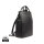 VINGA Bermond Rucksack aus RCS recyceltem PU Farbe: schwarz