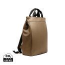 VINGA Bermond Rucksack aus RCS recyceltem PU Farbe: braun