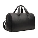 VINGA Bermond Wochenendtasche aus RCS recyceltem PU Farbe: schwarz