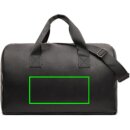 VINGA Bermond Wochenendtasche aus RCS recyceltem PU Farbe: schwarz