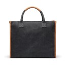 VINGA Bosler Büro-Tasche aus RCS recyceltem Canvas Farbe: schwarz