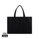 VINGA Hilo AWARE™ Maxi-Tasche aus recyceltem Canvas Farbe: schwarz