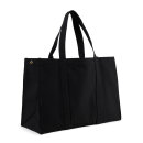 VINGA Hilo AWARE™ Maxi-Tasche aus recyceltem Canvas Farbe: schwarz