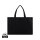 VINGA Hilo AWARE™ Maxi-Tasche aus recyceltem Canvas Farbe: schwarz