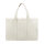 VINGA Hilo AWARE™ Maxi-Tasche aus recyceltem Canvas Farbe: off white