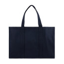 VINGA Hilo AWARE™ Maxi-Tasche aus recyceltem Canvas Farbe: navy blau