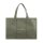 VINGA Hilo AWARE™ Maxi-Tasche aus recyceltem Canvas Farbe: grün