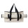 VINGA Volonne AWARE™ Strandtasche aus recyceltem Canvas Farbe: off white, schwarz