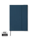VINGA Baltimore GRS-zertifiziertes Papier & PU-Notizbuch Farbe: navy blau
