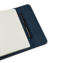 VINGA Baltimore GRS-zertifiziertes Papier & PU-Notizbuch Farbe: navy blau