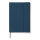 VINGA Baltimore GRS-zertifiziertes Papier & PU-Notizbuch Farbe: navy blau