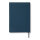 VINGA Baltimore GRS-zertifiziertes Papier & PU-Notizbuch Farbe: navy blau