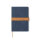 VINGA Bosler Notizbuch aus RCS recyceltem Canvas Farbe: navy blau