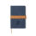 VINGA Bosler Notizbuch aus RCS recyceltem Canvas Farbe: navy blau