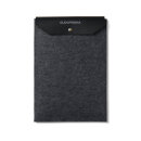 VINGA Albon 15" Laptop-Seeve aus GRS recyceltem Filz Farbe: schwarz