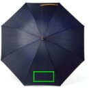 VINGA Bosler AWARE™ Regenschirm aus recyceltem PET Farbe: navy blau