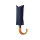 VINGA Bosler AWARE™ 21" faltbarer Schirm aus recyceltem PET Farbe: navy blau