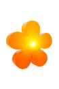 Shining Flower Ø 40 (Orange)