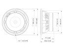 LAVOCE WAF061.80-16 6.5" Woofer, Ferrite, Aluminium Basket Driver