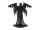 EUROPALMS Halloween Black Angel, 175x100x66cm