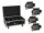 EUROLITE Set 4x LED CLS-18 QCL RGB/WW 18x7W + Flightcase with wheels