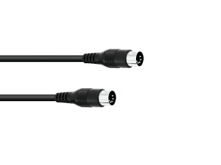 OMNITRONIC DIN Kabel 5pol MIDI 1,2m
