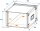 ROADINGER Effektrack CO DD, 6HE, 24cm tief, schwarz