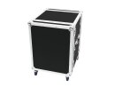 ROADINGER Verstärkerrack PR-2, 14HE, 47cm mit Rollen