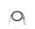 OMNITRONIC Adapterkabel XLR(M)/Klinke mono 0,9m sw