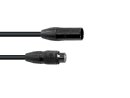 EUROLITE DMX Kabel SEC-1 IP65 3pol 1m sw
