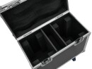 ROADINGER Flightcase 2x TMH-B120 mit Rollen