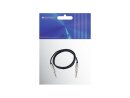 OMNITRONIC Jack Cable 6.3 stereo 1m bk ROAD