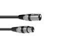 OMNITRONIC XLR Kabel 3pol 7,5m sw