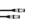 OMNITRONIC Adapterkabel XLR(M)/XLR(M) 0,2m sw